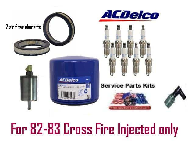 Service Kit: 1982-83 Cross Fire Injected 305